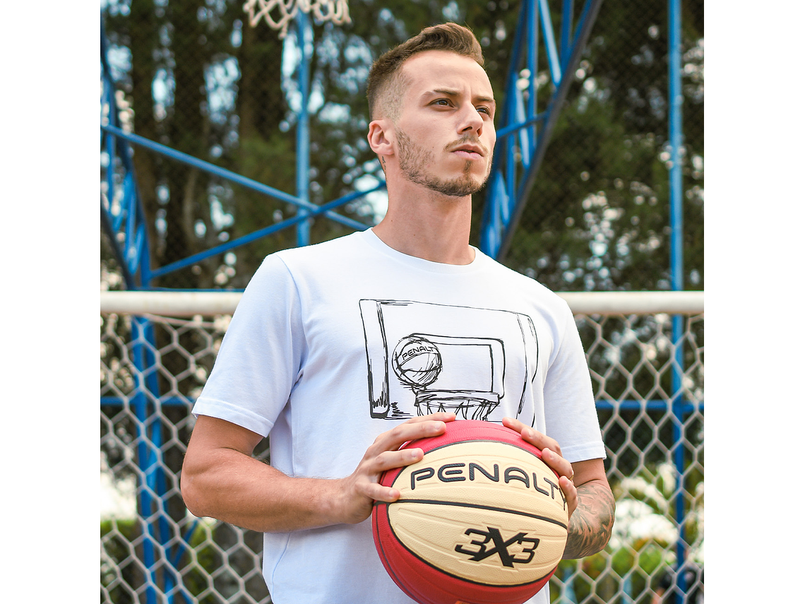 Polera Penalty Basket Blanco 3