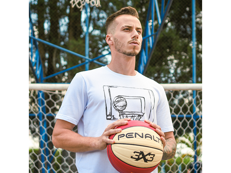 Polera Penalty Basket Blanco 3
