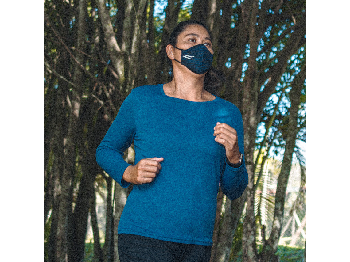 Mascarilla Deportiva Penalty Block Traino Negro 4