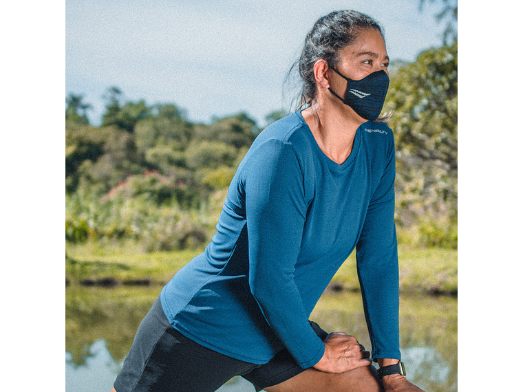 Mascarilla Deportiva Penalty Block Traino Verde 6