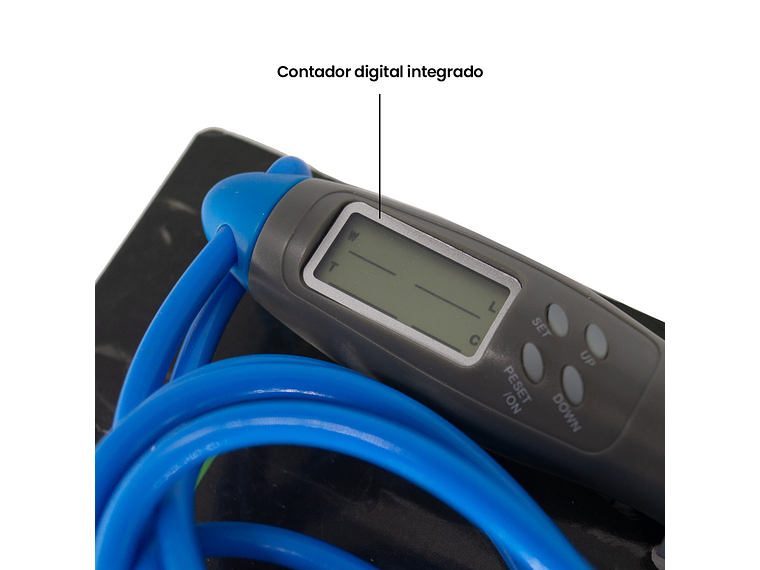 Cuerda De Salto Muuk Pvc Con Contador Digital 2