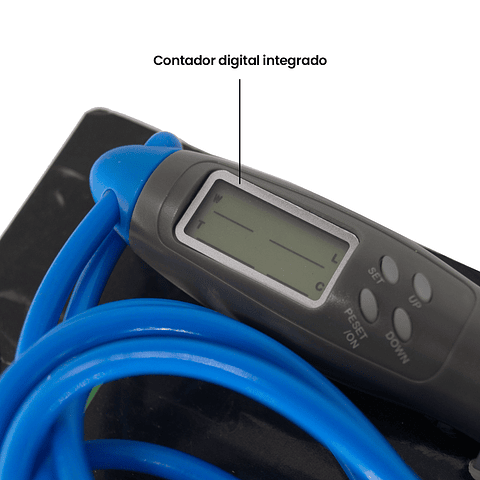 Cuerda De Salto Muuk Pvc Con Contador Digital