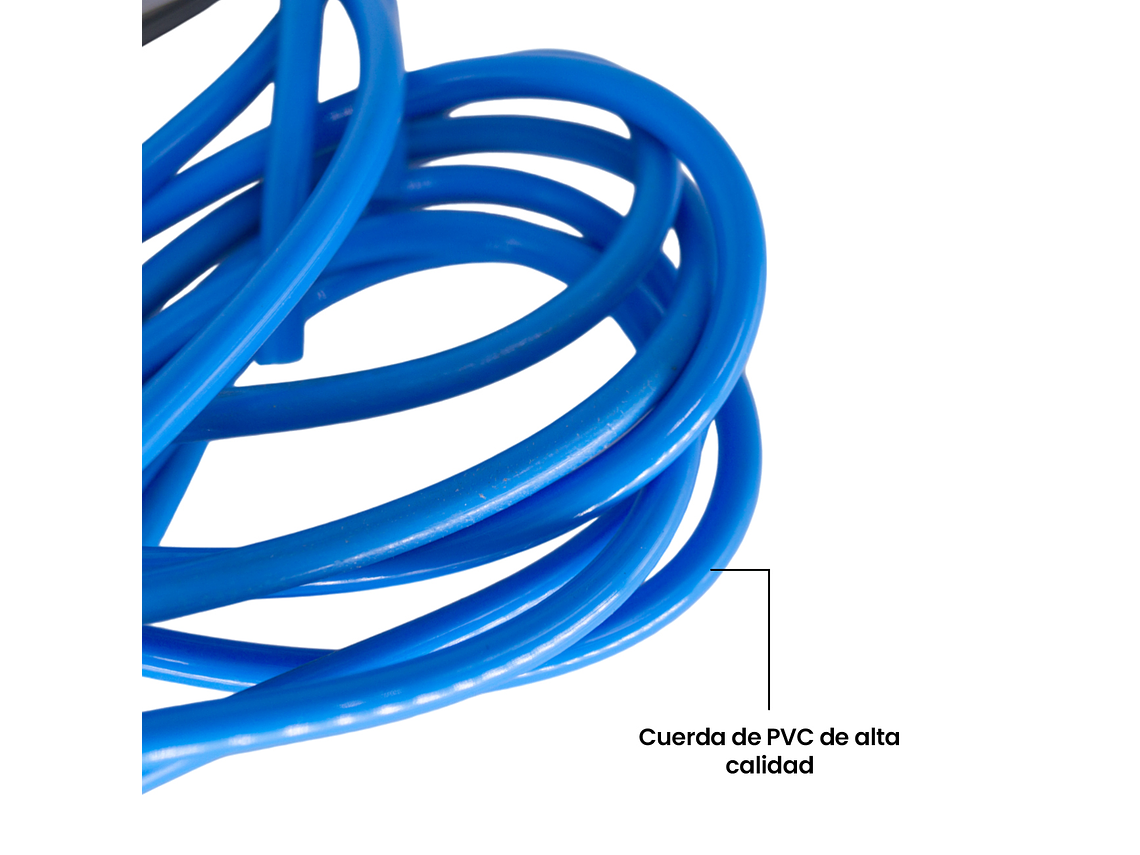 Cuerda De Salto Muuk Pvc Con Contador Digital 3