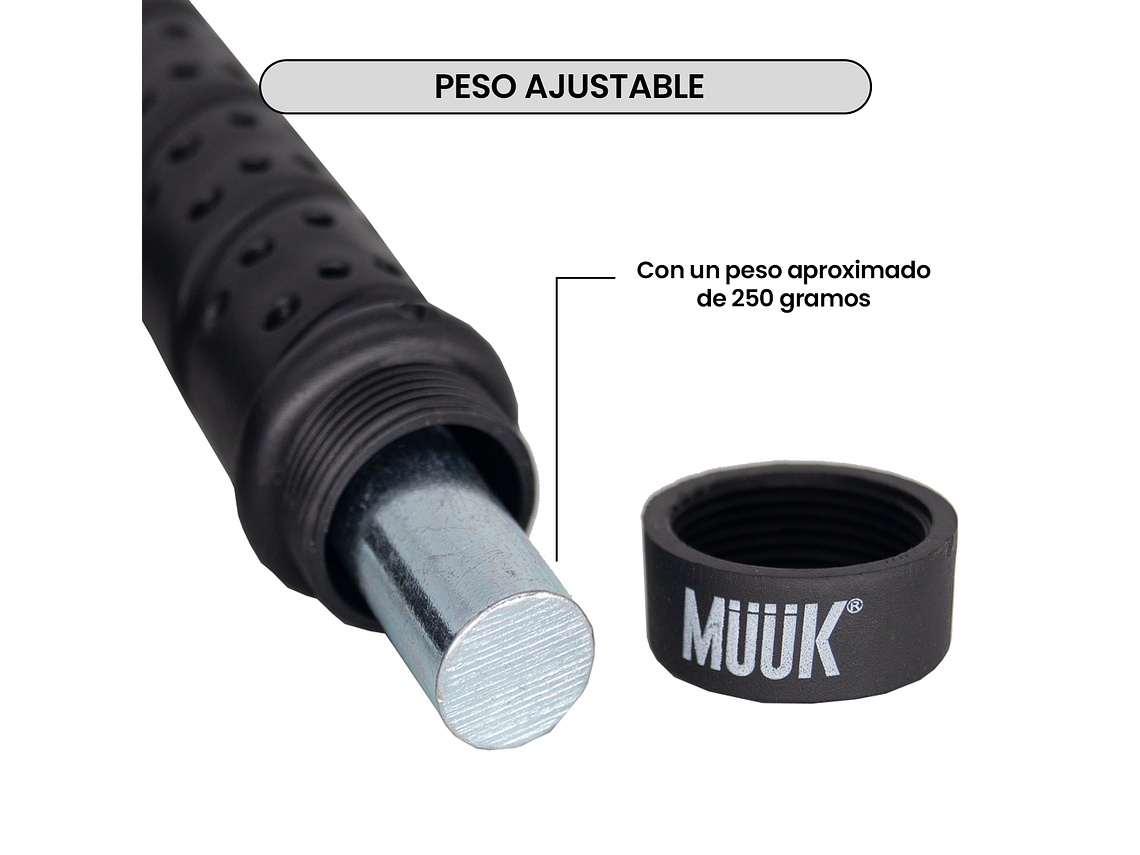 Cuerda De Salto Muuk Con Piola De Acero 4