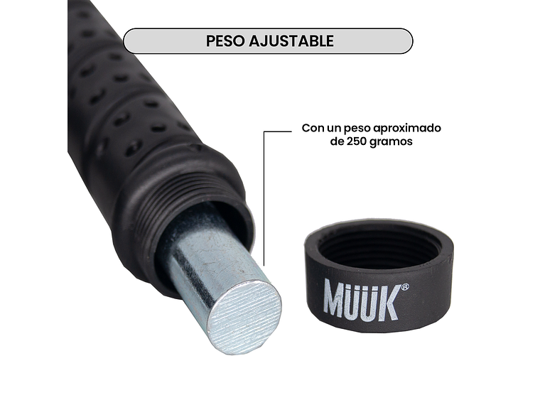 Cuerda De Salto Muuk Con Piola De Acero 4