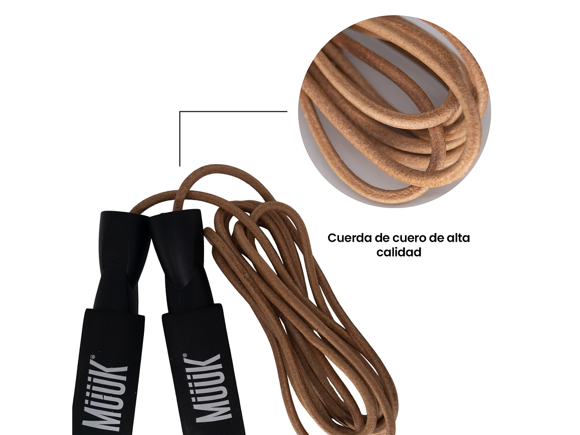 Cuerda De Salto Muuk Cuero 5