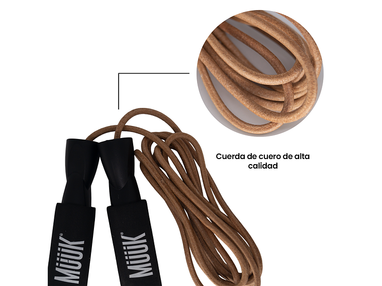 Cuerda De Salto Muuk Cuero 5