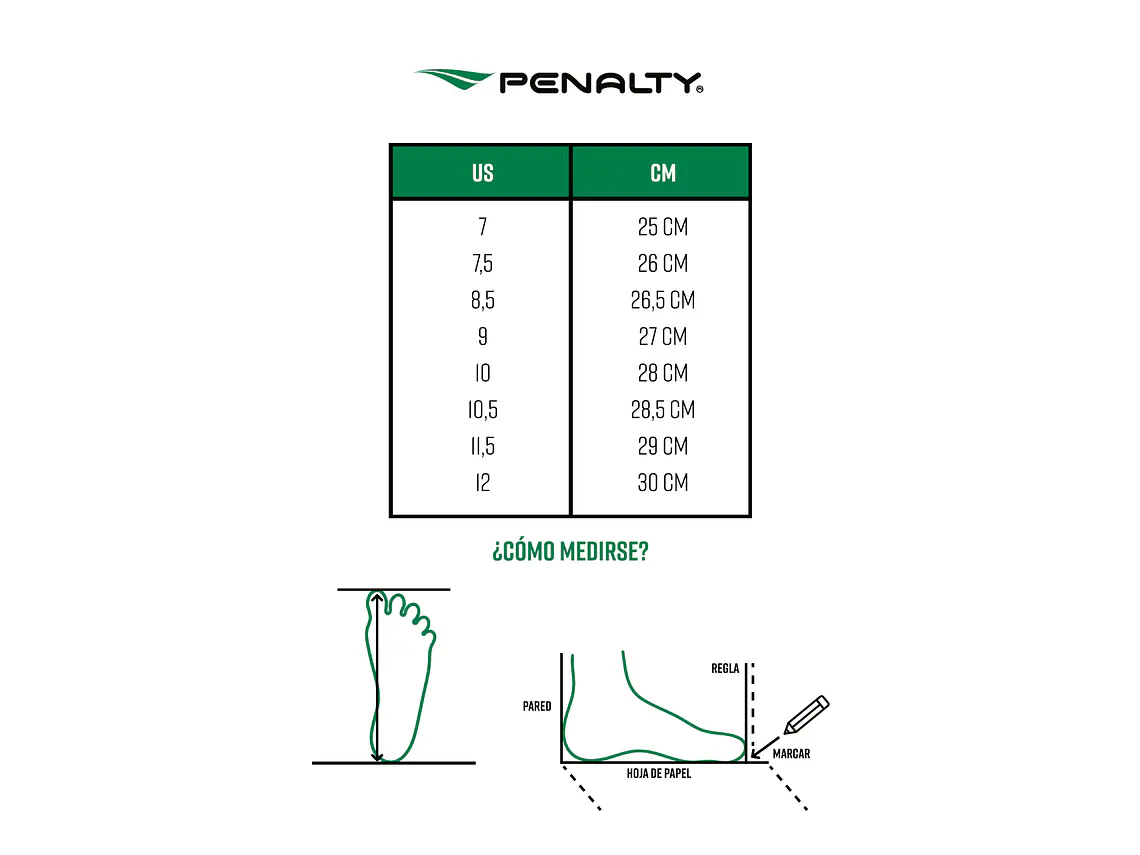 Zapato de Futbol Penalty Brasil 70 Neo Negro/Blanco 7