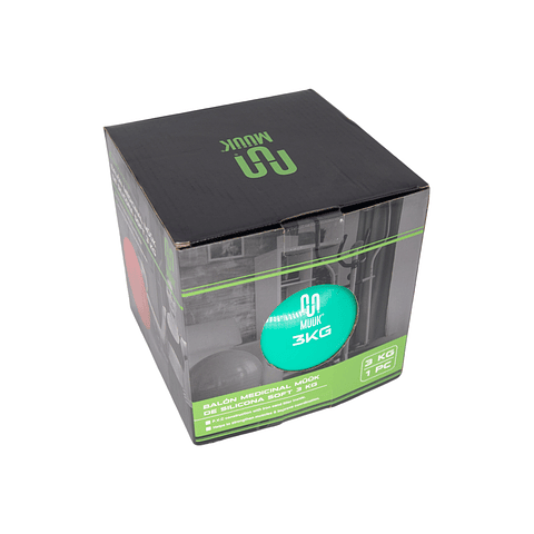 Balon Medicinal Muuk De Silicona Soft 3 Kg