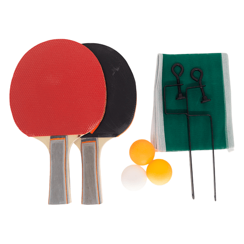 Set de Ping Pong Paletas + Pelotas + Red Welstar