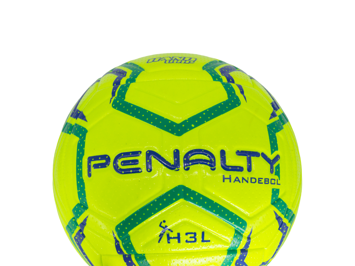 Balón de Handball Penalty Ultra Fusion H3L Verde/Amarillo 3