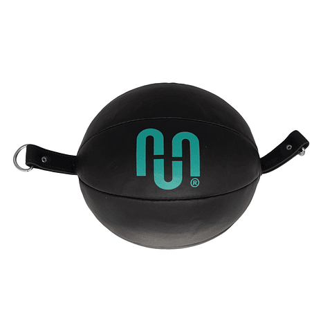 Pera Box Muuk Con Elástico Negro/Turquesa