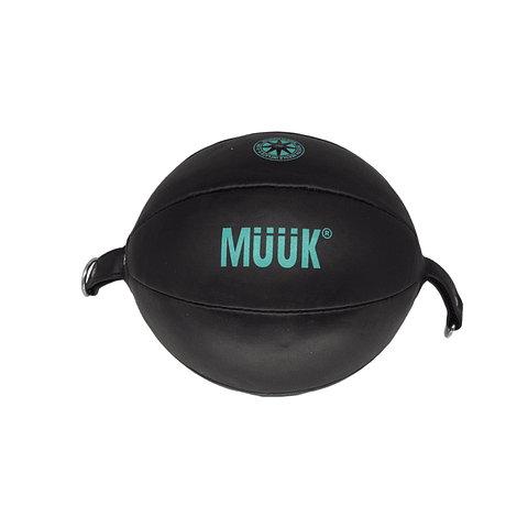 Pera Box Muuk Con Elástico Negro/Turquesa