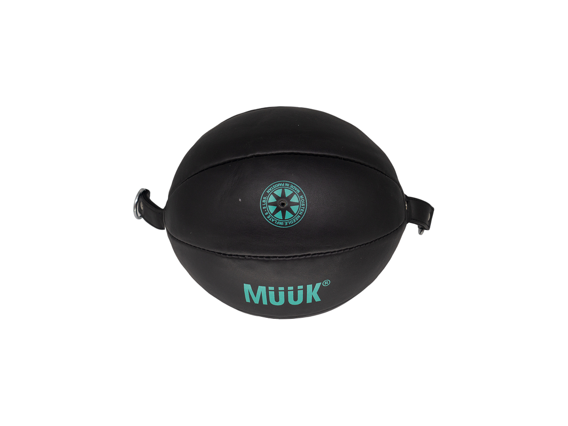 Pera Box Muuk Con Elástico Negro/Turquesa 3