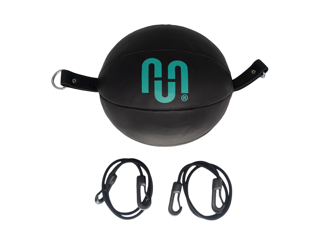 Pera Box Muuk Con Elástico Negro/Turquesa 5