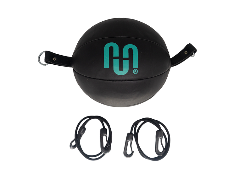 Pera Box Muuk Con Elástico Negro/Turquesa 5