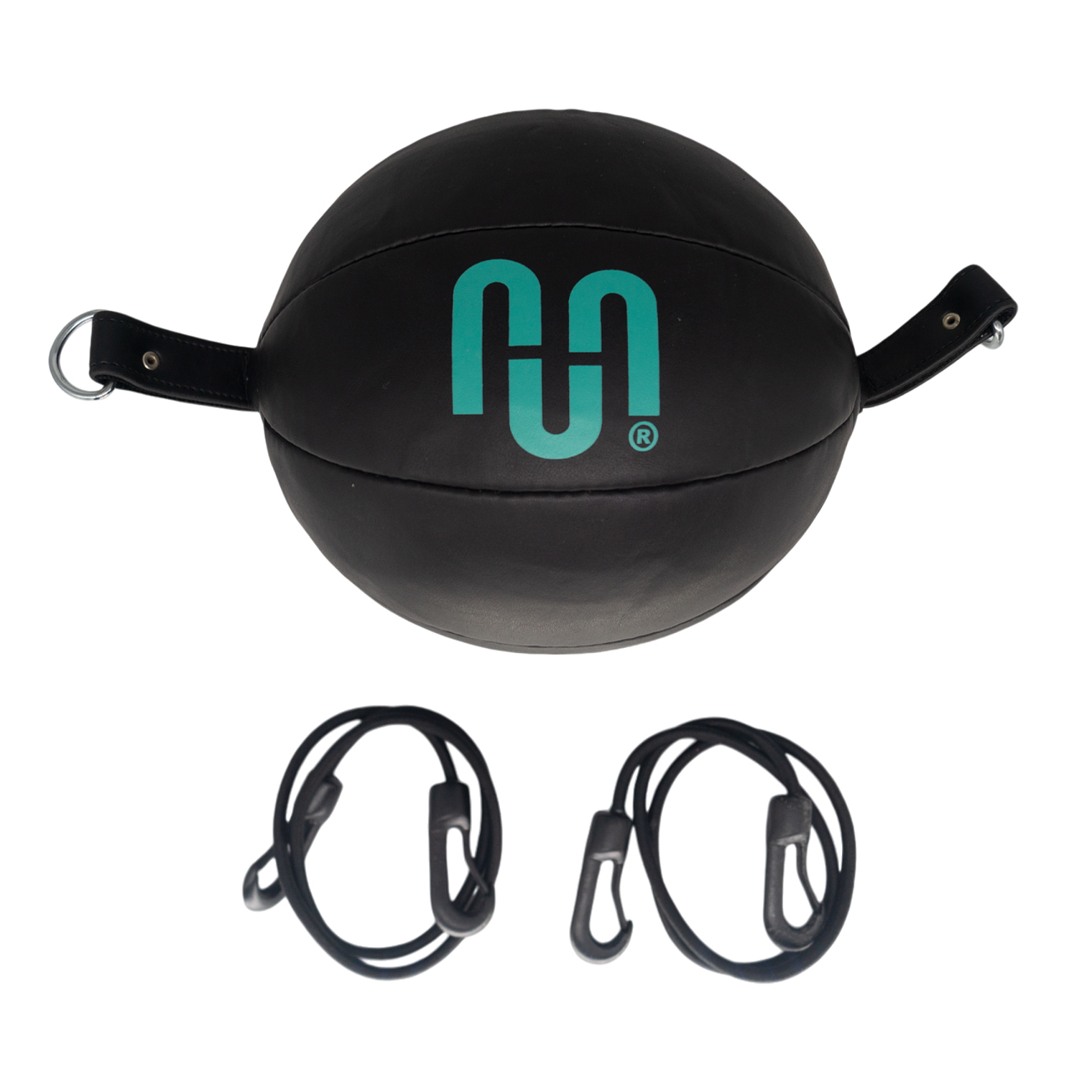 Pera Box Muuk Con Elástico Negro/Turquesa 4