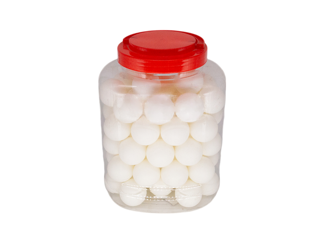 Gruesa de Ping Pong Welstar 60 Unidades Blanco 1