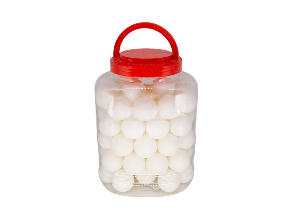 Gruesa de Ping Pong Welstar 60 Unidades Blanco 2