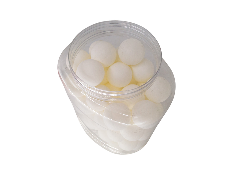 Gruesa de Ping Pong Welstar 60 Unidades Blanco 3