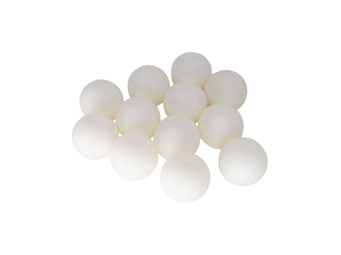 Gruesa de Ping Pong Welstar 60 Unidades Blanco 7