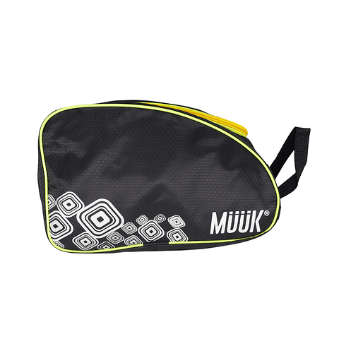 Bolso Botinero Muuk Neo Negro/Amarillo