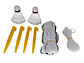 Set de Badminton Muuk 4 Raquetas + 2 Plumillas + Red - Miniatura 5