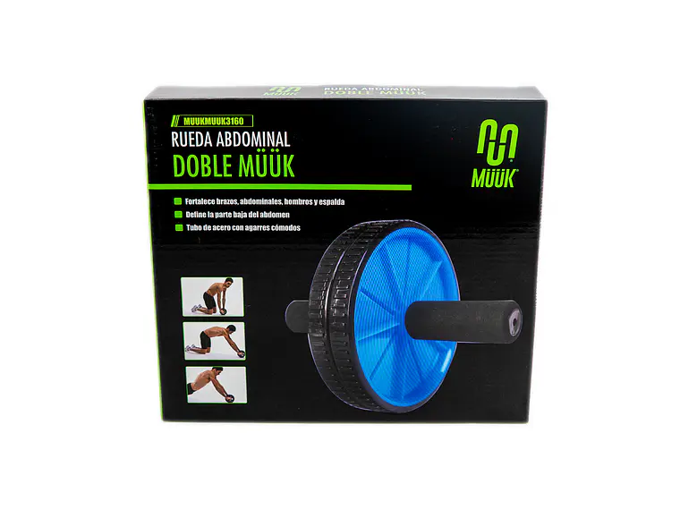 Rueda Abdominal Muuk Doble 3