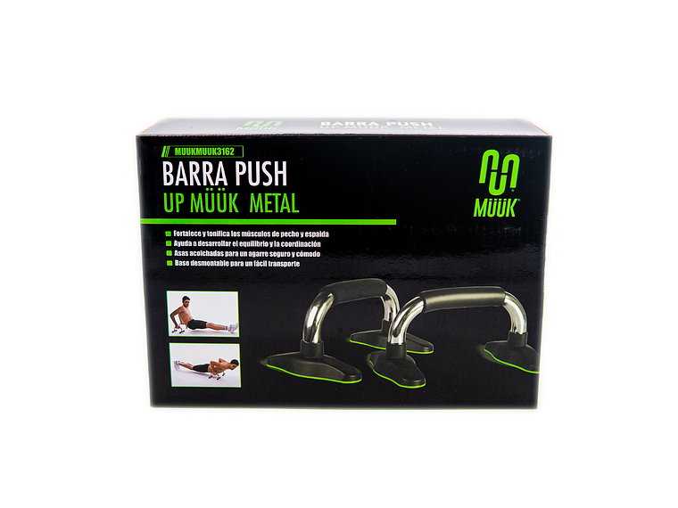 Barra Push Up Muuk Metal 6