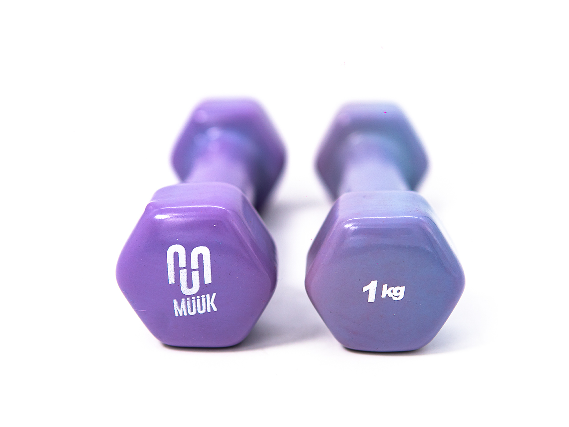 Mancuerna Muuk Pvc 2 X 1 Kg 3