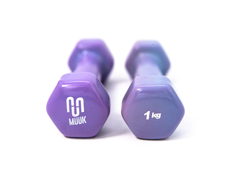 Mancuerna Muuk Pvc 2 X 1 Kg 3
