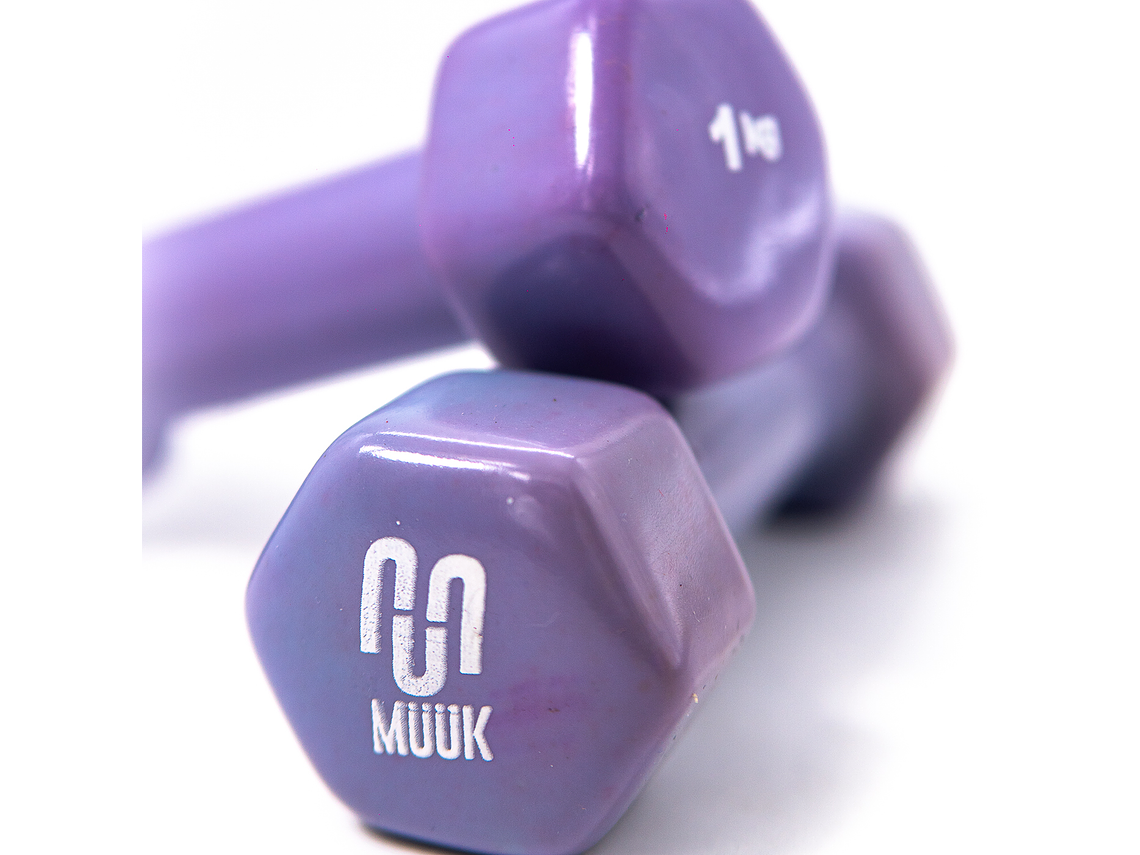 Mancuerna Muuk Pvc 2 X 1 Kg 5