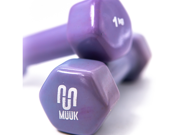 Mancuerna Muuk Pvc 2 X 1 Kg 5
