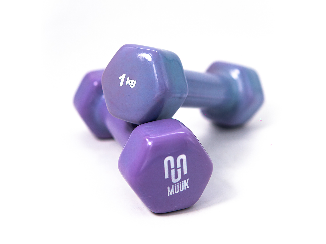 Mancuerna Muuk Pvc 2 X 1 Kg 1