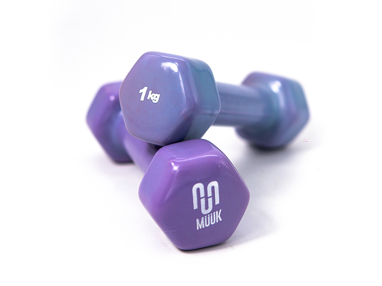 Mancuerna Muuk Pvc 2 X 1 Kg 1