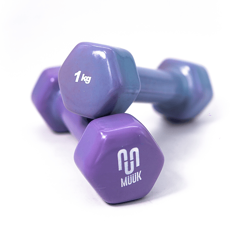Mancuerna Muuk Pvc 2 X 1 Kg