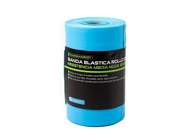 Banda Elastica Muuk Rollo Resistencia Media 1