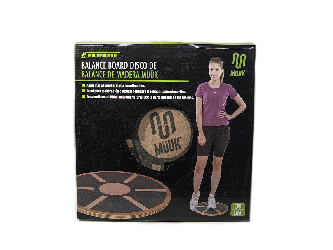 Disco De Balance Muuk De Madera 3