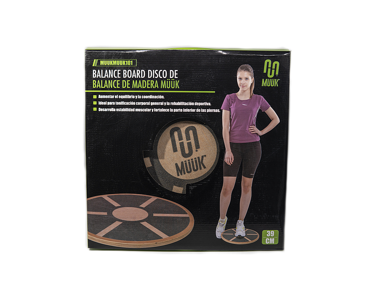 Disco De Balance Muuk De Madera 3