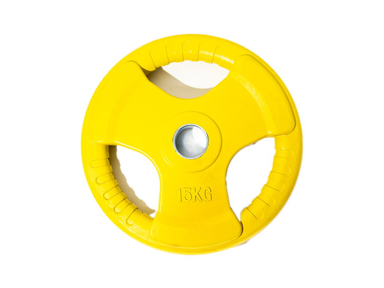 Disco Olimpico Con Aza Muuk 15 Kg 3