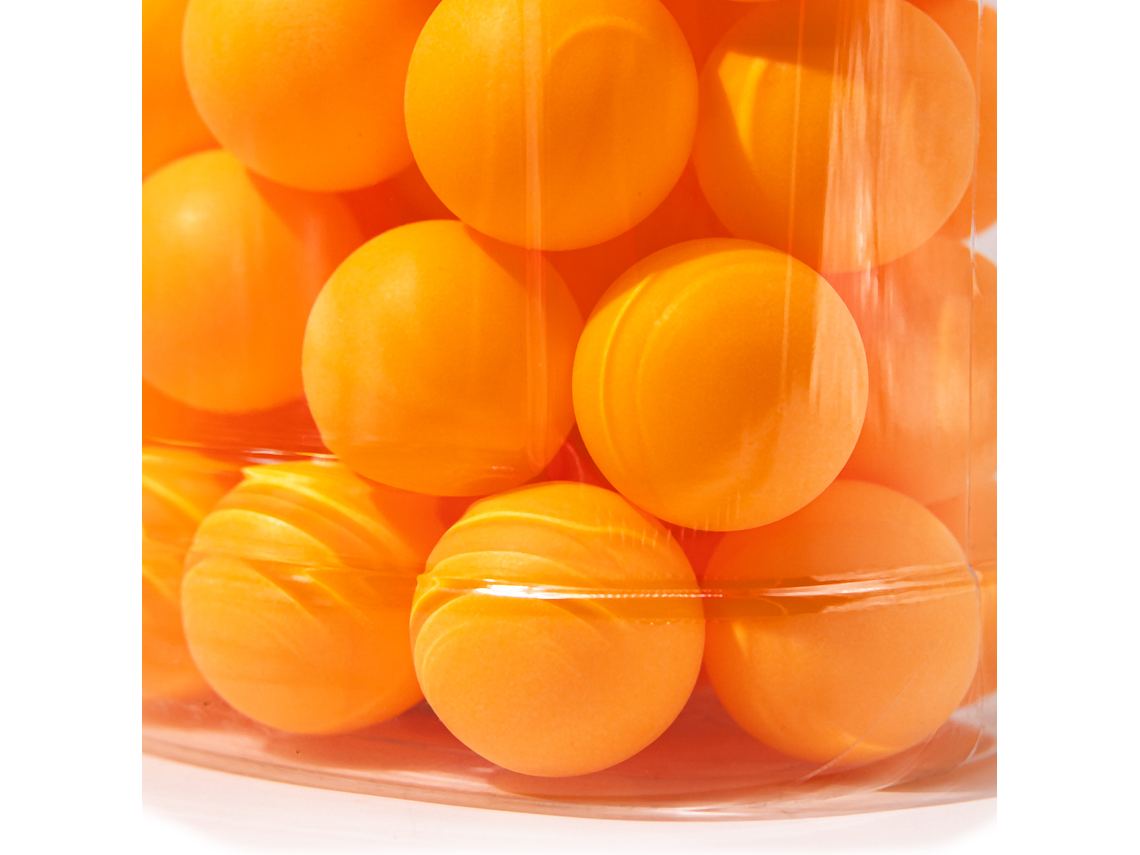 Gruesa de Ping Pong Welstar 60 Unidades Naranjo 2