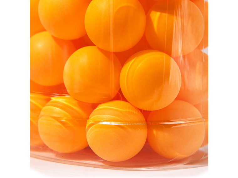 Gruesa de Ping Pong Welstar 60 Unidades Naranjo 2