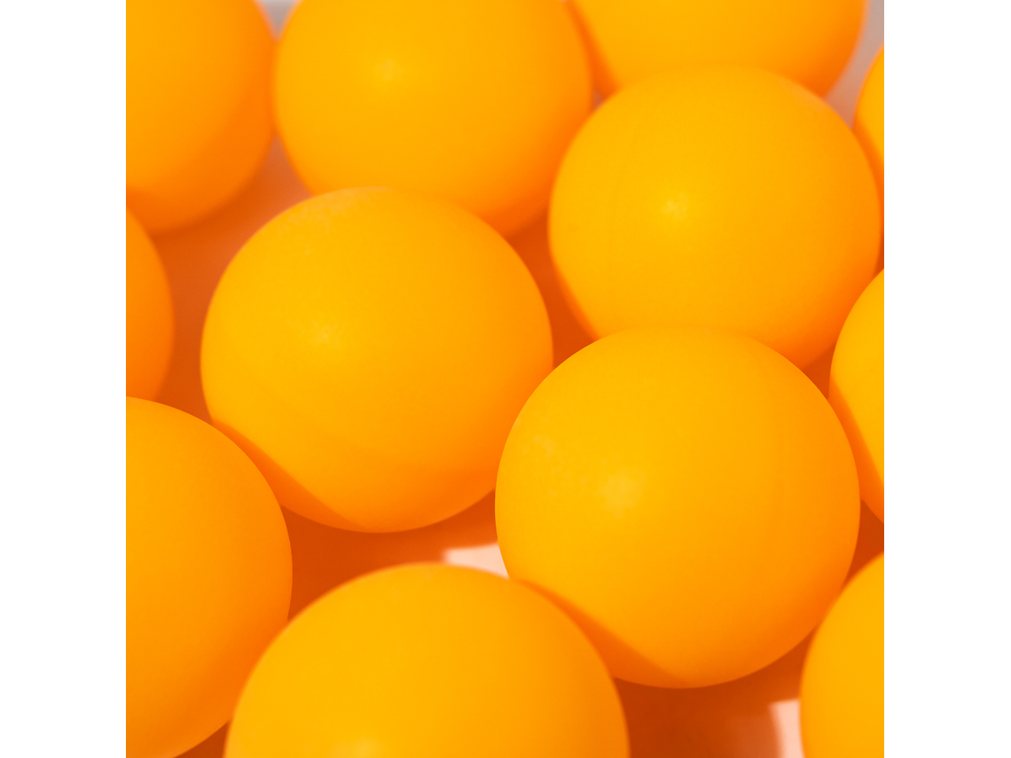 Gruesa de Ping Pong Welstar 60 Unidades Naranjo 5