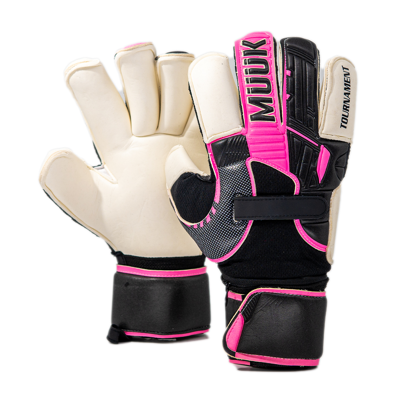 Guante De Arquero Muuk Tournament Negro-Rosa 1
