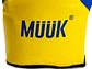 Guante de Box Muuk Cuero Eliminator Azul-Amarillo - Miniatura 3