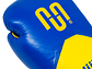 Guante de Box Muuk Cuero Eliminator Azul-Amarillo - Miniatura 6