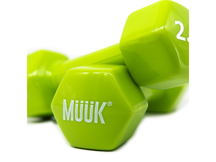 Mancuerna Muuk Pvc 2 X 2,5Kg 5