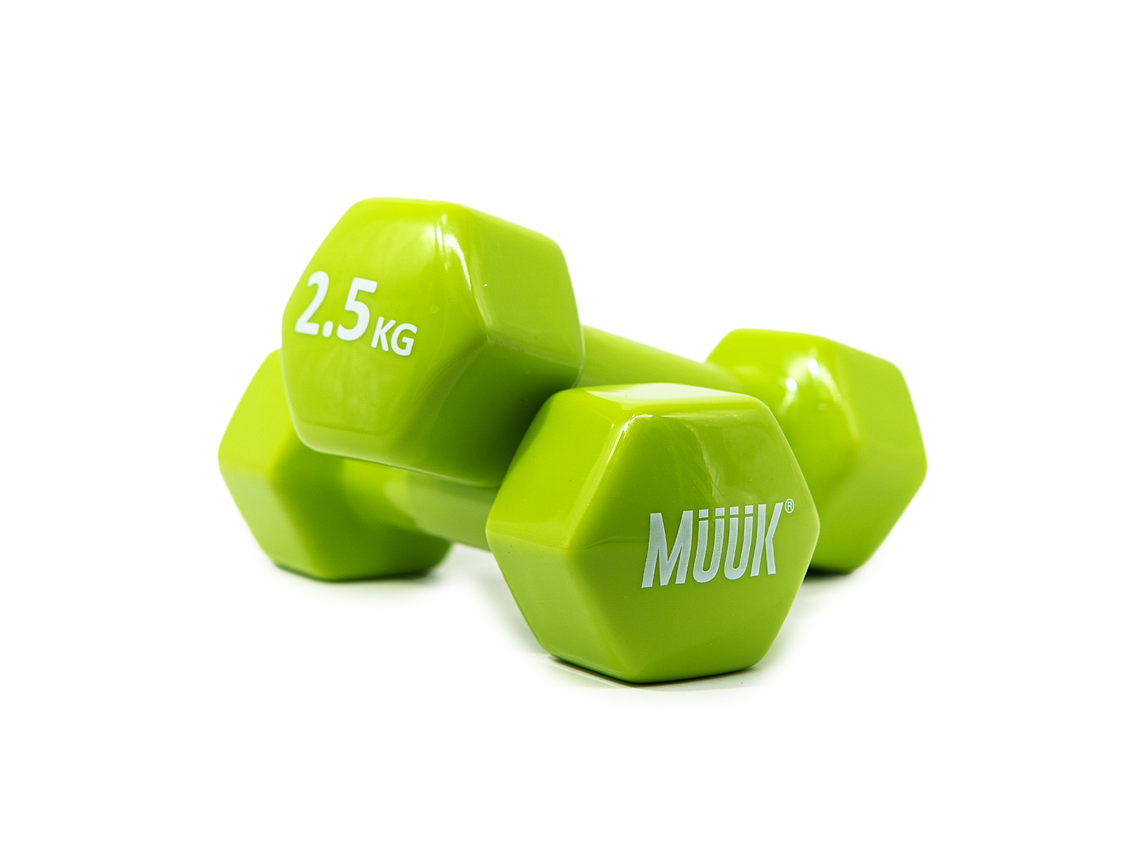 Mancuerna Muuk Pvc 2 X 2,5Kg 1