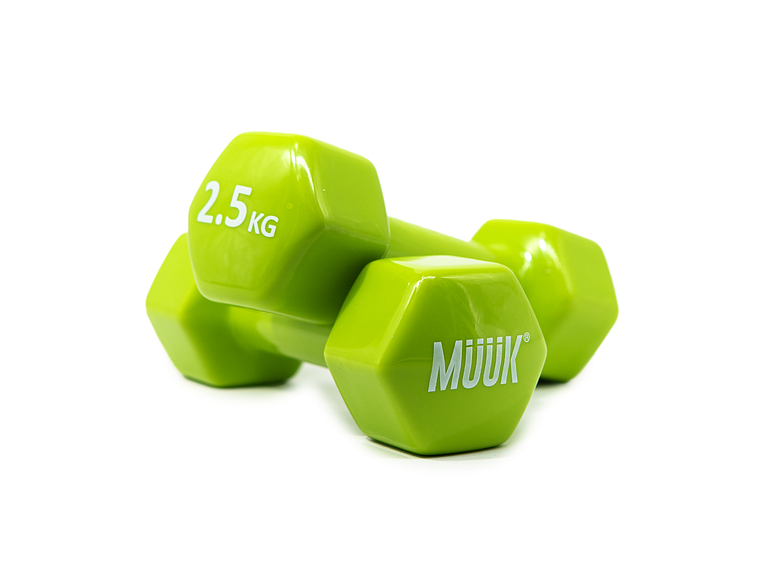 Mancuerna Muuk Pvc 2 X 2,5Kg 1