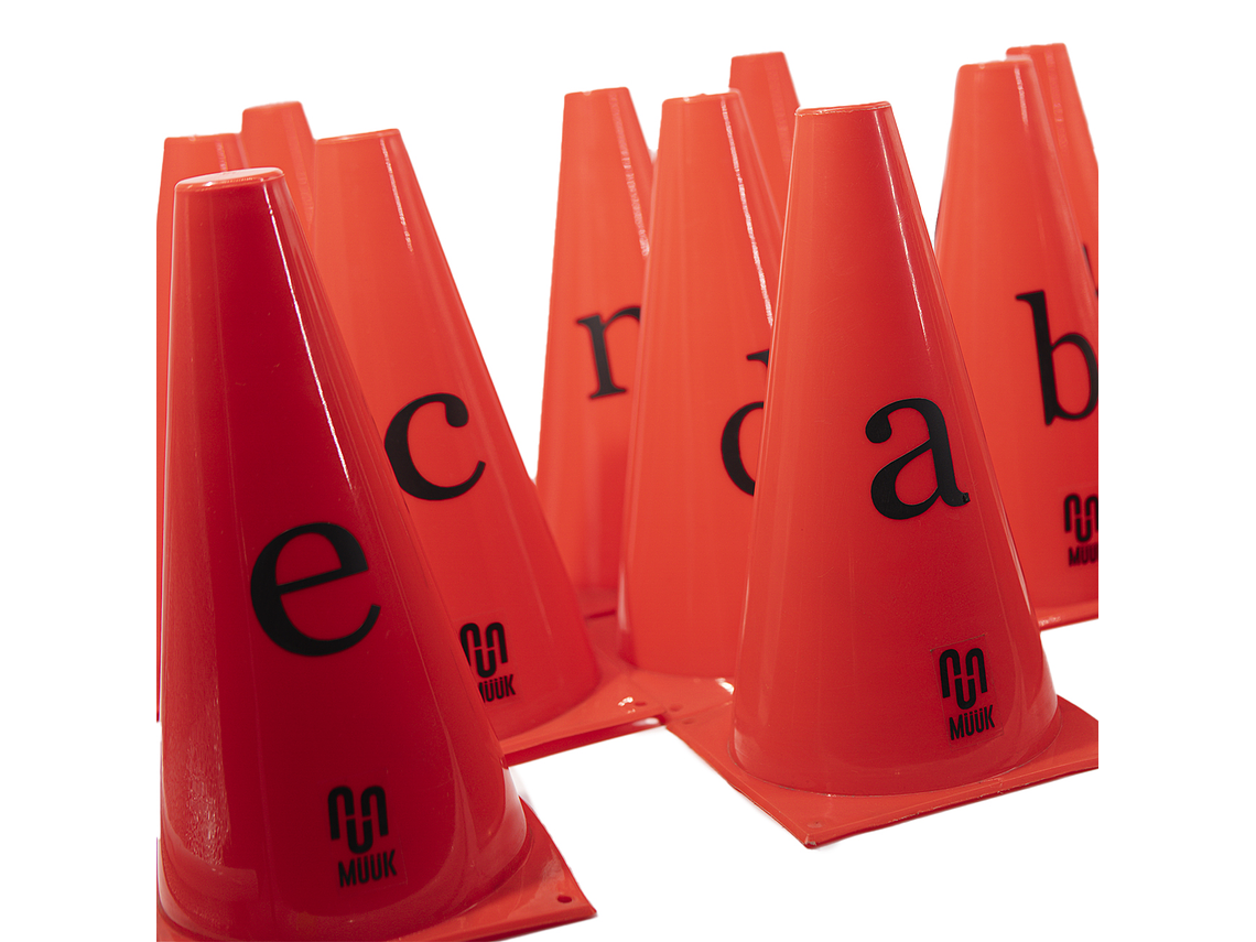 Set De Conos Alfabeticos Muuk 3